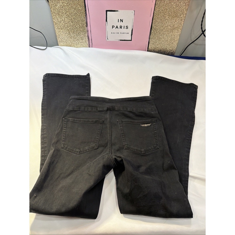 Rock and Republic Women's Rebellion Denim Jeans Stretchy Wide Leg Flatter 8M 524